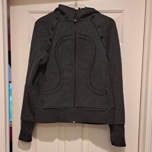 Lululemon Rare Special Edition Scuba Hoodie *Detachable Sleeves Vest Size 8